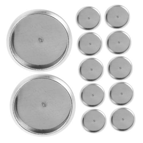 SHINEOFI 180 Stück Edelstahl Cabochon Ohrstecker Rohlinge mit Stoppfunktion Flache Runde Fassung für DIY Schmuckherstellung Glatte Oberfläche Vielseitig Einsetzbar für Kreative SHINEOFI 180 Stück Edelstahl Cabochon Ohrstecker Rohlinge mit Stoppfunktion Flache Runde Fassung für DIY Schmuckherstellung Glatte Oberfläche Vielseitig Einsetzbar für Kreative von SHINEOFI