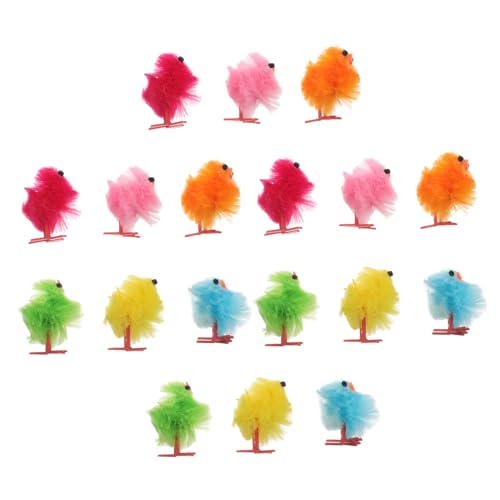 SHINEOFI 18stücke Teiliges Flauschige Küken Spielzeug Für Ostern Handgefertigte Gartenfiguren Zur Dekoration Mitgebsel Und Raumdeko Für Festliche Anlässe SHINEOFI 18stücke Teiliges Flauschige Küken Spielzeug Für Ostern Handgefertigte Gartenfiguren Zur Dekoration Mitgebsel Und Raumdeko Für Festliche Anlässe von SHINEOFI