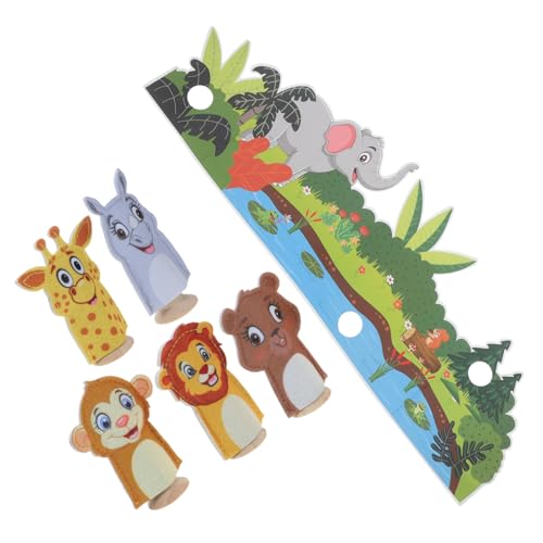 SHINEOFI 1Satz Handgefertigten Filz Fingerpuppen für Mini Tierpuppen für Geschichtenerzählen und Familienspiele Weiche Angenehme Puppen im Wald Design Geschenkidee SHINEOFI 1Satz Handgefertigten Filz Fingerpuppen für Mini Tierpuppen für Geschichtenerzählen und Familienspiele Weiche Angenehme Puppen im Wald Design Geschenkidee von SHINEOFI