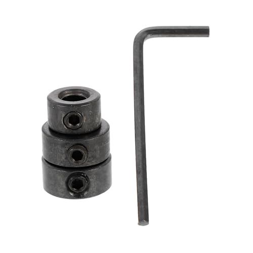 SHINEOFI 1Satz Holzbearbeitungsbohrer Ringe Tiefen Stopp Mit Sechskantschlüssel Positionierer Für Präzise Bohrtiefe Teilig Ringe Schlüssel von SHINEOFI