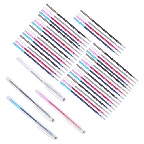 SHINEOFI 1Satz Wasserlösliche Stoffmarkierungsstifte mit Nachfüllungen Löschbare Stifte für Sticken und DIY Projekte Selbstverschwindend Farben Blau Schwarz Silber SHINEOFI 1Satz Wasserlösliche Stoffmarkierungsstifte mit Nachfüllungen Löschbare Stifte für Sticken und DIY Projekte Selbstverschwindend Farben Blau Schwarz Silber von SHINEOFI