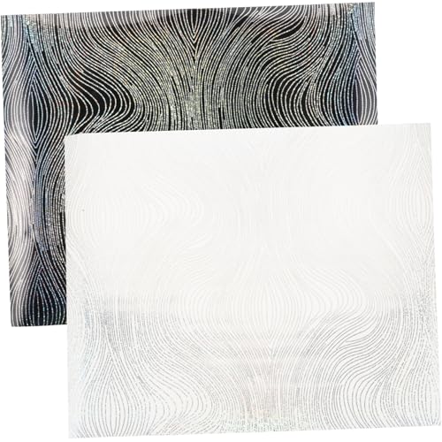 SHINEOFI 2 Blätter Vinyl-Transfer folie Hochtemperaturband Übertragungsband tshirt aufdruck vinylfolie bettwäsche bastelset Kleidung Wärmeübertragungsvinyl Handwerk Wärmeübertragungsfolie von SHINEOFI