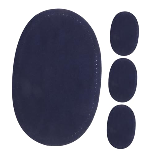 SHINEOFI 2 Paar Flicken für Kleidung Flicken für Hosen Reparaturflicken für Jacken Jeans-Patches Kleidungsflecken für Löcher Reparaturflicken nähen Knie Patch Clothing Accessoires Blue von SHINEOFI