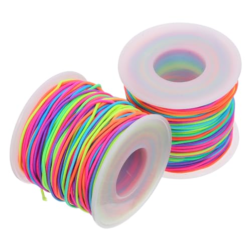 SHINEOFI 2 Rollen Faden Elastisch Für Die Schmuckherstellung Elastisches Band Für Armbänder Elastische Kordel Dehnbare Perlenschnur Elastisches Schmuckseil Schmuck Stretchschnur Für SHINEOFI 2 Rollen Faden Elastisch Für Die Schmuckherstellung Elastisches Band Für Armbänder Elastische Kordel Dehnbare Perlenschnur Elastisches Schmuckseil Schmuck Stretchschnur Für von SHINEOFI