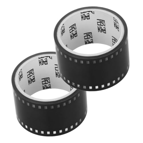 SHINEOFI 2 Rollen Filmstreifen Klebeband für Diy Dekoration Vielseitige Scrapbook und Journal Tapes ohne Rückstände für Alben Notizbücher und Bastelprojekte SHINEOFI 2 Rollen Filmstreifen Klebeband für Diy Dekoration Vielseitige Scrapbook und Journal Tapes ohne Rückstände für Alben Notizbücher und Bastelprojekte von SHINEOFI