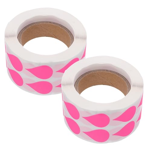 SHINEOFI 2 Rollen Fluoreszierende Beschreibbare Regenbogen-wassertropfen-aufkleber Selbstklebende Etiketten für Vorratsbehälter Einmachgläser Lagerorganisation Küchen Klassenraumetiketten SHINEOFI 2 Rollen Fluoreszierende Beschreibbare Regenbogen-wassertropfen-aufkleber Selbstklebende Etiketten für Vorratsbehälter Einmachgläser Lagerorganisation Küchen Klassenraumetiketten von SHINEOFI
