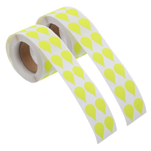 SHINEOFI 2 Rollen Fluoreszierende Wassertröpfchen-aufkleber Selbstklebende Beschreibbare Etiketten für Vorratsgläser Schulbibliothek Planer Bastelideen Vielseitige Beschriftung SHINEOFI 2 Rollen Fluoreszierende Wassertröpfchen-aufkleber Selbstklebende Beschreibbare Etiketten für Vorratsgläser Schulbibliothek Planer Bastelideen Vielseitige Beschriftung von SHINEOFI