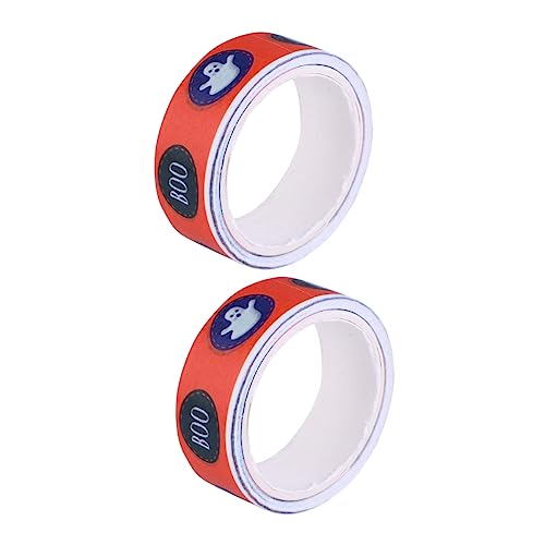 SHINEOFI 2 Rollen Halloween Papierband Feiertagsdekoration Mit Handkonto Dekoratives Klebeband Klebebänder Rosa Halloween Geschenkband Halloween Masking Tape Süße Dekorationen SHINEOFI 2 Rollen Halloween Papierband Feiertagsdekoration Mit Handkonto Dekoratives Klebeband Klebebänder Rosa Halloween Geschenkband Halloween Masking Tape Süße Dekorationen von SHINEOFI