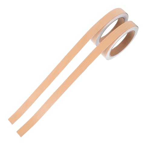 SHINEOFI 2 Rollen Holzmaserung Klebeband Selbstklebende Möbelkanten Band für Diy Reparaturen und Verkleidungen für Schränke Böden und Wohnraumgestaltung von SHINEOFI