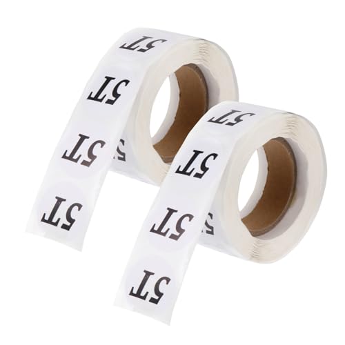 SHINEOFI 2 Rollen Kleidung Sticker Selbstklebende Runde Aufkleber für Kinderbekleidung pro Rolle Klare Größenkennzeichnung für Einfachen Überblick SHINEOFI 2 Rollen Kleidung Sticker Selbstklebende Runde Aufkleber für Kinderbekleidung pro Rolle Klare Größenkennzeichnung für Einfachen Überblick von SHINEOFI