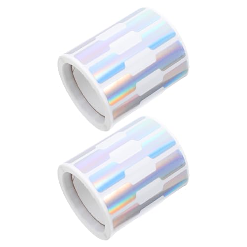 SHINEOFI 2 Rollen Preisschild Aufkleber Schmuck Aufkleber Preisaufkleber für kleine Unternehmen Armbandanhänger Verkauf von Schmuck kleine Preisschilder Schmucketiketten Papier von SHINEOFI