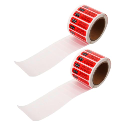SHINEOFI 2 Rollen Rectal Use Only Aufkleber Wasserdichte Selbstklebende Etiketten für Medizinische Kennzeichnung Klare mit Langlebigem Haftmaterial Vielseitig Verwendbar Papier Kunststoff SHINEOFI 2 Rollen Rectal Use Only Aufkleber Wasserdichte Selbstklebende Etiketten für Medizinische Kennzeichnung Klare mit Langlebigem Haftmaterial Vielseitig Verwendbar Papier Kunststoff von SHINEOFI