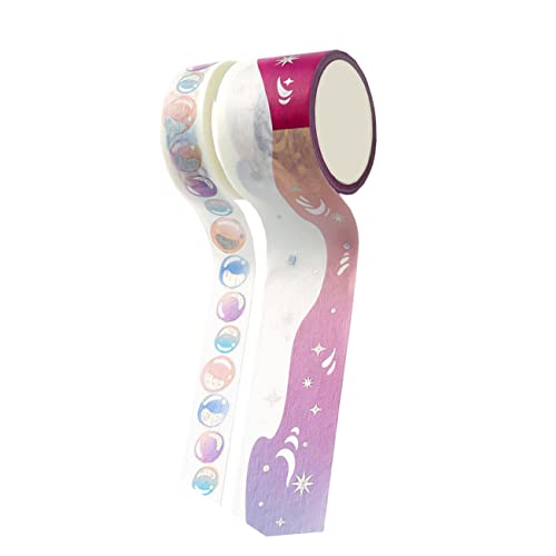 SHINEOFI 2 Rollen Rolle Taschenklebeband-aufkleber Doppelseitiges Klebeband Klebrig Streifen Mond-klebeband Aufkleber Ästhetisch Bastelband Willkürlich Dünne Klebebänder Diy Zubehör Papier SHINEOFI 2 Rollen Rolle Taschenklebeband-aufkleber Doppelseitiges Klebeband Klebrig Streifen Mond-klebeband Aufkleber Ästhetisch Bastelband Willkürlich Dünne Klebebänder Diy Zubehör Papier von SHINEOFI
