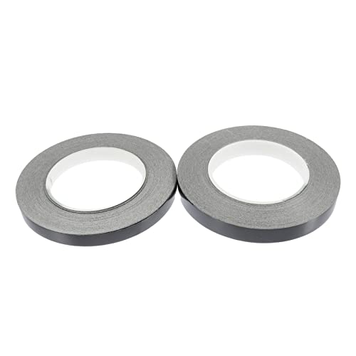 SHINEOFI 2 Rollen Schwarzes Pet Klebeband für Bildschirmreparatur Stark Haftendes Lichtabschirmendes Reparaturband für Handy LCD Display und Vielseitige Anwendung von SHINEOFI