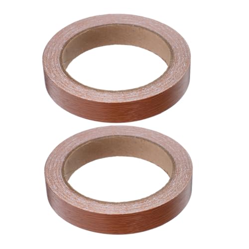 SHINEOFI 2 Rollen Selbstklebendes Holzfurnier Band Anpassungsfähiges Reparaturband für Möbelkanten für Diy Anwendungen an Schränken Böden Abdeckung von von SHINEOFI