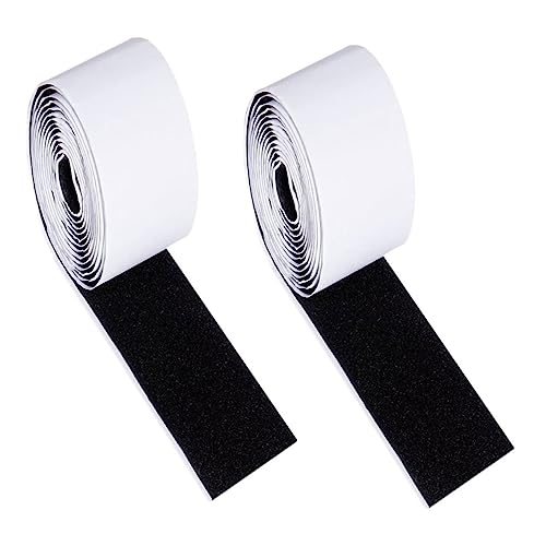 SHINEOFI 2 Rollen Selbstklebendes Klettband Extra Stark Befestigungsband für Gitarren Effektpedale Praktisches Installationstape mit Haken und Flauschseite SHINEOFI 2 Rollen Selbstklebendes Klettband Extra Stark Befestigungsband für Gitarren Effektpedale Praktisches Installationstape mit Haken und Flauschseite von SHINEOFI
