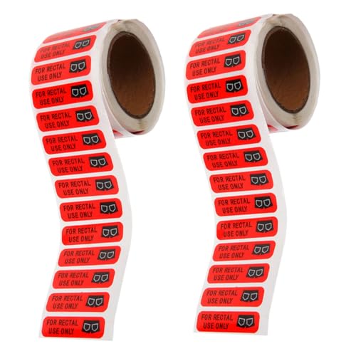 SHINEOFI 2 Rollen Wasserfeste Permanente Rektale Aufkleber mit Je Etiketten Selbstklebende Vielseitige Sticker für Medizinische Kennzeichnung und Präzise Identifikation SHINEOFI 2 Rollen Wasserfeste Permanente Rektale Aufkleber mit Je Etiketten Selbstklebende Vielseitige Sticker für Medizinische Kennzeichnung und Präzise Identifikation von SHINEOFI