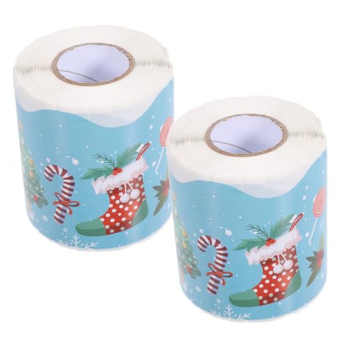 SHINEOFI 2 Rollen Weihnachtsrandaufkleber Dekorationsetiketten Türkis Silberner Rand Für Pinnwand Solides Schachbrettmuster Herbstrand Pinnwand Festival Pinnwandrand Beschichtetes von SHINEOFI
