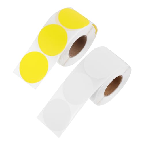 SHINEOFI 2 Rollen Wetterfeste Etiketten Rund Selbstklebend Farbige Punkt Aufkleber Kompatibel mit Meisten Thermodruckern Wasserabweisend Vielseitig für Büro Zuhause Garage Lagerverwaltung SHINEOFI 2 Rollen Wetterfeste Etiketten Rund Selbstklebend Farbige Punkt Aufkleber Kompatibel mit Meisten Thermodruckern Wasserabweisend Vielseitig für Büro Zuhause Garage Lagerverwaltung von SHINEOFI