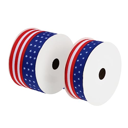 SHINEOFI 2 Rollen Yards Patriotisches Geschenkband mit Amerikanischen Flaggenmotiven Dekoratives Band für Unabhängigkeitstag und Feiern und Breit Langlebig und Vielseitig Einsetzbar SHINEOFI 2 Rollen Yards Patriotisches Geschenkband mit Amerikanischen Flaggenmotiven Dekoratives Band für Unabhängigkeitstag und Feiern und Breit Langlebig und Vielseitig Einsetzbar von SHINEOFI