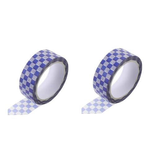 SHINEOFI 2 Rollen dekorative klebebänder selber machen selbst Scrapbooking Klebeband retro Scrapbook-Klebebänder selber machen Geschenkverpackungsband Japanisches Papier von SHINEOFI