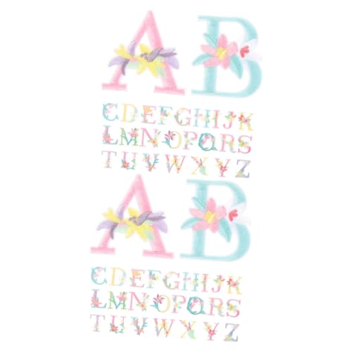 SHINEOFI 2 Sätze Aufnäher Für Kleidung Zum Aufbügeln Auf Jeans Patches Stoffbuchstaben Buchstaben Zum Aufnähen Applikationen Nähapplikationen Für Jeans Stickgarn 26 Stück * 2 SHINEOFI 2 Sätze Aufnäher Für Kleidung Zum Aufbügeln Auf Jeans Patches Stoffbuchstaben Buchstaben Zum Aufnähen Applikationen Nähapplikationen Für Jeans Stickgarn 26 Stück * 2 von SHINEOFI
