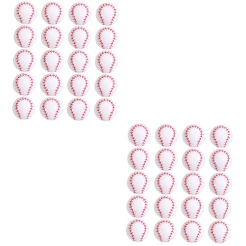 SHINEOFI 2 Sätze Baseball Bleistiftspitzer Bleistiftspitzer Süßer Bleistiftspitzer Magnesium Bleistiftspitzer Baseball Förmiger Bleistiftspitzer Klassenzimmer 20 Stück * 2 von SHINEOFI