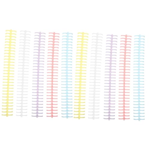 SHINEOFI 2 Sätze Bindering Bindungsringe Notizbücher Farbig Groß Schlüssel Spiralbindung Notizbuch Album Ordnerringe Spulen Ringordner Für Lose Blätter Bausätze Klein Plastik 10 Stück * 2 SHINEOFI 2 Sätze Bindering Bindungsringe Notizbücher Farbig Groß Schlüssel Spiralbindung Notizbuch Album Ordnerringe Spulen Ringordner Für Lose Blätter Bausätze Klein Plastik 10 Stück * 2 von SHINEOFI