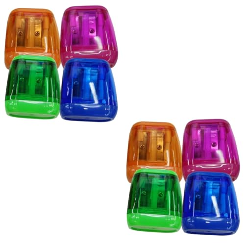 SHINEOFI 2 Sätze Bleistiftspitzer Bleistift Anspitzer Bleistiftanspitzer Pencil Sharpener Tragbare Schärfer Zeichnung Praktischer Kinderspitzer Kleine Manuelle Plastik 4 Stücke * 2 SHINEOFI 2 Sätze Bleistiftspitzer Bleistift Anspitzer Bleistiftanspitzer Pencil Sharpener Tragbare Schärfer Zeichnung Praktischer Kinderspitzer Kleine Manuelle Plastik 4 Stücke * 2 von SHINEOFI