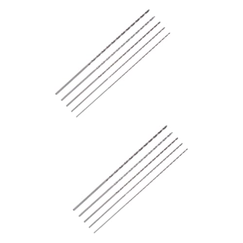 SHINEOFI 2 Sätze Bohrer-set Hartmetall Bohrbits Extra Lange Bohrer Großer Bohrer Schlangenbohrer Breites Bohrer Hochgeschwindigkeitsstahl Silber 5 Stücke * 2 SHINEOFI 2 Sätze Bohrer-set Hartmetall Bohrbits Extra Lange Bohrer Großer Bohrer Schlangenbohrer Breites Bohrer Hochgeschwindigkeitsstahl Silber 5 Stücke * 2 von SHINEOFI