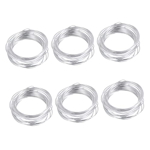 SHINEOFI 2 Sätze Diy Manueller Eisendraht Silber Herstellung Biegen Puppe Bildhauerei Biegbar Bastelzeug Blumenrankgitter Formskelettrahmenzubehör Flexibler Aluminiumdraht Silver 6rolle*2 SHINEOFI 2 Sätze Diy Manueller Eisendraht Silber Herstellung Biegen Puppe Bildhauerei Biegbar Bastelzeug Blumenrankgitter Formskelettrahmenzubehör Flexibler Aluminiumdraht Silver 6rolle*2 von SHINEOFI