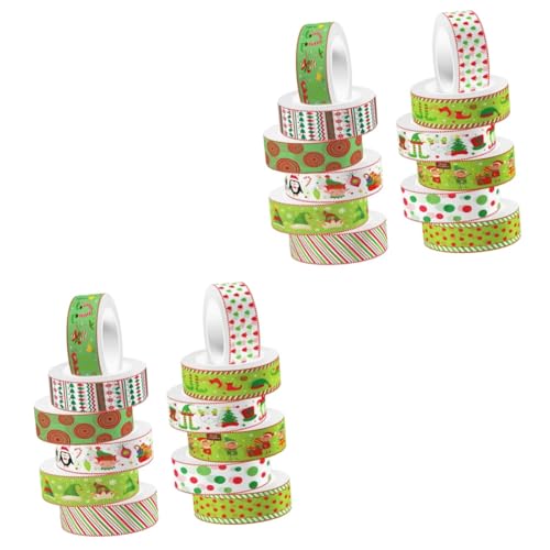 SHINEOFI 2 Sätze Diy Washi Tape Basteln Dekorationen Dekoratives Klebeband Für Einklebebuch Washi-klebeband Süßes Band Washi -bänder Washi-tape Colorful 12 Rollen * 2 SHINEOFI 2 Sätze Diy Washi Tape Basteln Dekorationen Dekoratives Klebeband Für Einklebebuch Washi-klebeband Süßes Band Washi -bänder Washi-tape Colorful 12 Rollen * 2 von SHINEOFI