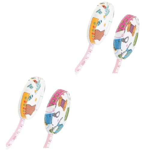 SHINEOFI 2 Sätze Eingewickeltes Maßband Doppeltes Maßband Kleiderband Körper Taillen Maßband Rosa Nähen Modische Kleiderhüllen Klein Um Maßband Zu Messen 2 Stücke * 2 SHINEOFI 2 Sätze Eingewickeltes Maßband Doppeltes Maßband Kleiderband Körper Taillen Maßband Rosa Nähen Modische Kleiderhüllen Klein Um Maßband Zu Messen 2 Stücke * 2 von SHINEOFI