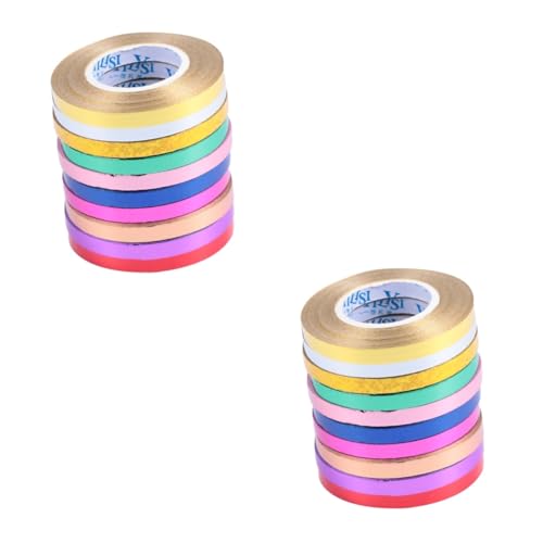 SHINEOFI 2 Sätze Geschenkband Junggesellenabschied Dekoration Weihnachtsdeko Geschenkverpackung Weihnachtsbänder Breit Seidenband Blumenverpackungsverzierung Wickelband Plastik 20 Stück * 2 SHINEOFI 2 Sätze Geschenkband Junggesellenabschied Dekoration Weihnachtsdeko Geschenkverpackung Weihnachtsbänder Breit Seidenband Blumenverpackungsverzierung Wickelband Plastik 20 Stück * 2 von SHINEOFI
