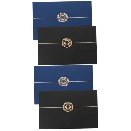 SHINEOFI 2 Sätze Grad Papier Zertifikat Dokumentenmappe Mappen Schnell Hefter Zeugnis Ordner Für Zeugnisse Gehäuse Inhaber Von Auszeichnungsurkunden Diplom-inhaber-abdeckung 2 Stücke * 2 SHINEOFI 2 Sätze Grad Papier Zertifikat Dokumentenmappe Mappen Schnell Hefter Zeugnis Ordner Für Zeugnisse Gehäuse Inhaber Von Auszeichnungsurkunden Diplom-inhaber-abdeckung 2 Stücke * 2 von SHINEOFI