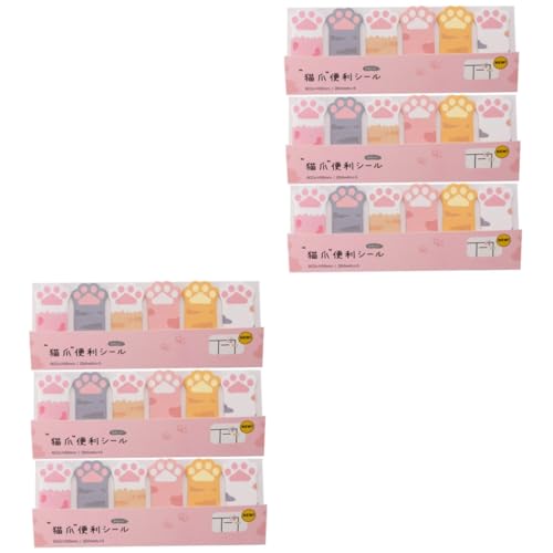 SHINEOFI 2 Sätze Haftnotiz Beschriftung Aufkleber Labels Stickers Notizzettel Label Sticker Süßes Briefpapier Klebestreifen Praktische Memo -pads Seitenmarkierungen Für Schüler 3 Stücke * 2 SHINEOFI 2 Sätze Haftnotiz Beschriftung Aufkleber Labels Stickers Notizzettel Label Sticker Süßes Briefpapier Klebestreifen Praktische Memo -pads Seitenmarkierungen Für Schüler 3 Stücke * 2 von SHINEOFI