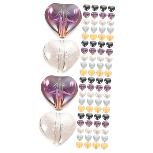 SHINEOFI 2 Sätze Herz-perlen Schmuck Perlen Masse Massenperlen Klein Glasperlen Für Diy Lose Perlen Aus Glas Armband Diy Perlen Spacer Perlen Diy Girlande Glasperle 100 Stück * 2 SHINEOFI 2 Sätze Herz-perlen Schmuck Perlen Masse Massenperlen Klein Glasperlen Für Diy Lose Perlen Aus Glas Armband Diy Perlen Spacer Perlen Diy Girlande Glasperle 100 Stück * 2 von SHINEOFI
