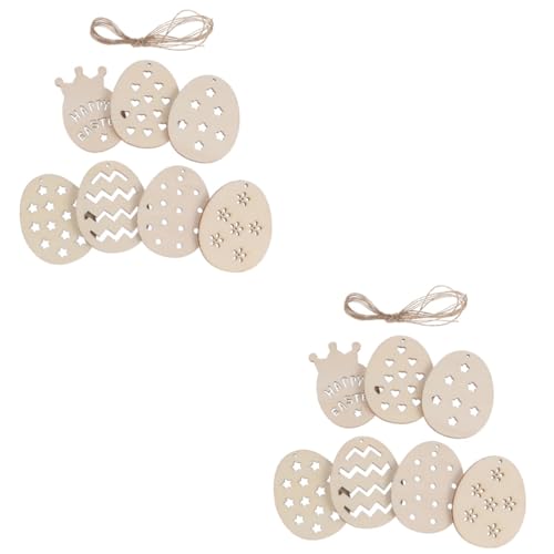 SHINEOFI 2 Sätze Holz-ei-anhänger Osterparty Gefallen Ostereier Osterei Aushöhlen Easter Presents Easter Decoration Holzausschnitt Scheibe Holzhandwerksausschnitt Hölzern 50 Stück * 2 SHINEOFI 2 Sätze Holz-ei-anhänger Osterparty Gefallen Ostereier Osterei Aushöhlen Easter Presents Easter Decoration Holzausschnitt Scheibe Holzhandwerksausschnitt Hölzern 50 Stück * 2 von SHINEOFI