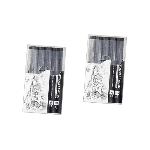 SHINEOFI 2 Sätze Hookline-stift Schreibkladde Büroartikel Sign Pen Pastellkreidestifte Wachsmalstifte Pastel Pens Stickbuch Office Supplies Tag Stift Neutraler Filzstift Black 10 Stück * 2 SHINEOFI 2 Sätze Hookline-stift Schreibkladde Büroartikel Sign Pen Pastellkreidestifte Wachsmalstifte Pastel Pens Stickbuch Office Supplies Tag Stift Neutraler Filzstift Black 10 Stück * 2 von SHINEOFI