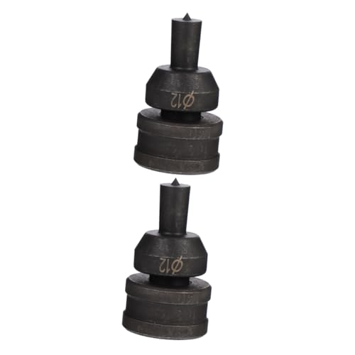 SHINEOFI 2 Sätze Hydraulik -stanzform Hydraulisches Stanzen Loch Hydraulische Stanzwerkzeuge Stanzmaschinenform Industriell Stanzmaschine Stirbt Schwarz von SHINEOFI