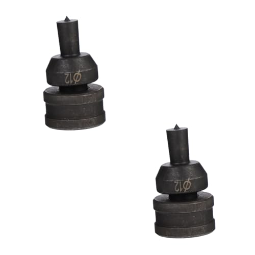 SHINEOFI 2 Sätze Hydraulik -stanzform Industriell Stanzen Loch Stanzmaschinenform Stanzmaschine Stirbt Hydraulische Stanzwerkzeuge Schwarz von SHINEOFI