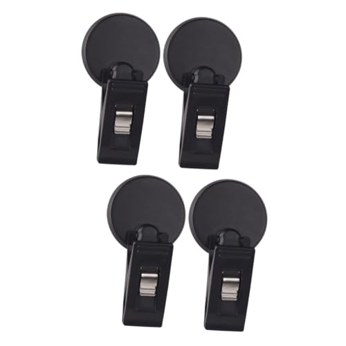 SHINEOFI 2 Sätze Inhaber Eines Autotickets Organisatoren Clip Auto Aufbewahrungstasche Car Storage Pocket Autos Auto Montierte Klemme Inhaber Eines Parkscheins Pvc Black 2 Stück * 2 von SHINEOFI