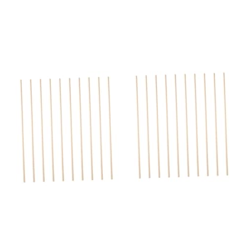 SHINEOFI 2 Sätze Isosceles Dreieck Holzstreifen Zierleiste Für Fenstergitter Diy-fensterverkleidung Dekorative Zierleiste Türverkleidung Zierleisten Für Fenster Hölzern 10 Stück * 2 von SHINEOFI