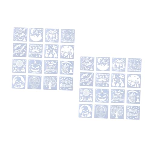 SHINEOFI 2 Sätze Malvorlage Für Halloween-ausschnitte Halloween-gemälde Schablone Zeichnung Halloween-malvorlage Malerei Malvorlage Für Beige 16 Stück * 2 SHINEOFI 2 Sätze Malvorlage Für Halloween-ausschnitte Halloween-gemälde Schablone Zeichnung Halloween-malvorlage Malerei Malvorlage Für Beige 16 Stück * 2 von SHINEOFI