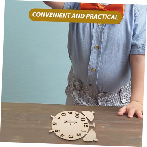 SHINEOFI 2 Sätze Montessori Lernuhr Holz Ersatzteile DIY Handbemalte Puzzle Uhr Pädagogisch Kreativ für Zuhause und Eltern Junge Mädchen Interaktion SHINEOFI 2 Sätze Montessori Lernuhr Holz Ersatzteile DIY Handbemalte Puzzle Uhr Pädagogisch Kreativ für Zuhause und Eltern Junge Mädchen Interaktion von SHINEOFI