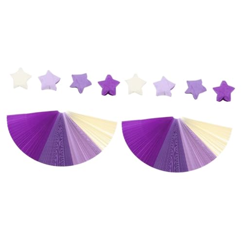 SHINEOFI 2 Sätze Origami Stern Farbig Bastelmaterial Für Scheckheft Handystativ Basteln+weihnachten Valetinstagsgeschenk Falten Papier Festival-faltpapier 520 Stück * 2 SHINEOFI 2 Sätze Origami Stern Farbig Bastelmaterial Für Scheckheft Handystativ Basteln+weihnachten Valetinstagsgeschenk Falten Papier Festival-faltpapier 520 Stück * 2 von SHINEOFI