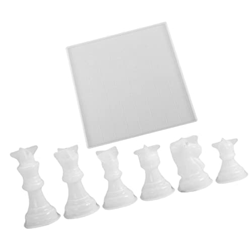 SHINEOFI 2 Sätze Schachform Geformt Formen Für Schachfiguren Gussformen Diy-versorgung Diy Formen Gussform Für Schach Gießformen Selber Machen Bausatz Für Silikonformen Weiß Kieselgel SHINEOFI 2 Sätze Schachform Geformt Formen Für Schachfiguren Gussformen Diy-versorgung Diy Formen Gussform Für Schach Gießformen Selber Machen Bausatz Für Silikonformen Weiß Kieselgel von SHINEOFI