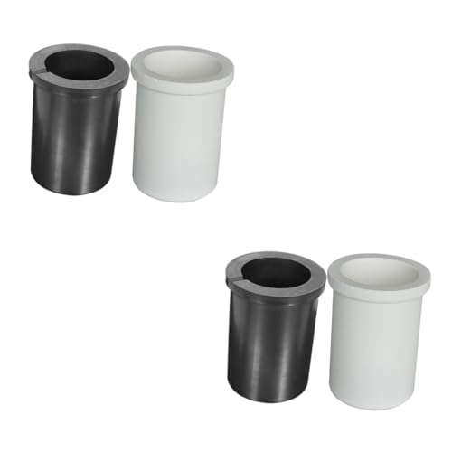 SHINEOFI 2 Sätze Schmelzender Silberschimmel Tiegel Graphit schmuckherstellung schmuck machen werkzeug Gießen von Barrenformen zum Selbermachen Gießform zum Schmelzen von Kupfer Black SHINEOFI 2 Sätze Schmelzender Silberschimmel Tiegel Graphit schmuckherstellung schmuck machen werkzeug Gießen von Barrenformen zum Selbermachen Gießform zum Schmelzen von Kupfer Black von SHINEOFI