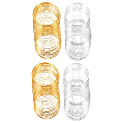SHINEOFI 2 Sätze Schmucklinie Ketten Zur Schmuckherstellung Halsketten Professional Armbänder Edelstahldraht Packwürfel Bastelzubehör Praktischer Schmuckdraht Rostfreier Stahl 2 Rollen * 2 SHINEOFI 2 Sätze Schmucklinie Ketten Zur Schmuckherstellung Halsketten Professional Armbänder Edelstahldraht Packwürfel Bastelzubehör Praktischer Schmuckdraht Rostfreier Stahl 2 Rollen * 2 von SHINEOFI