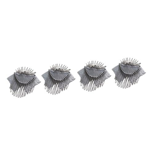 SHINEOFI 2 Sätze Schulterklappen Mit Quaste Trimmen Abstecknadeln Festivaloutfit Weiße Schulterabzeichen Anstecknadel Schulterklappen Quaste Epaulette Für Die Schulter 2 Stück * 2 SHINEOFI 2 Sätze Schulterklappen Mit Quaste Trimmen Abstecknadeln Festivaloutfit Weiße Schulterabzeichen Anstecknadel Schulterklappen Quaste Epaulette Für Die Schulter 2 Stück * 2 von SHINEOFI